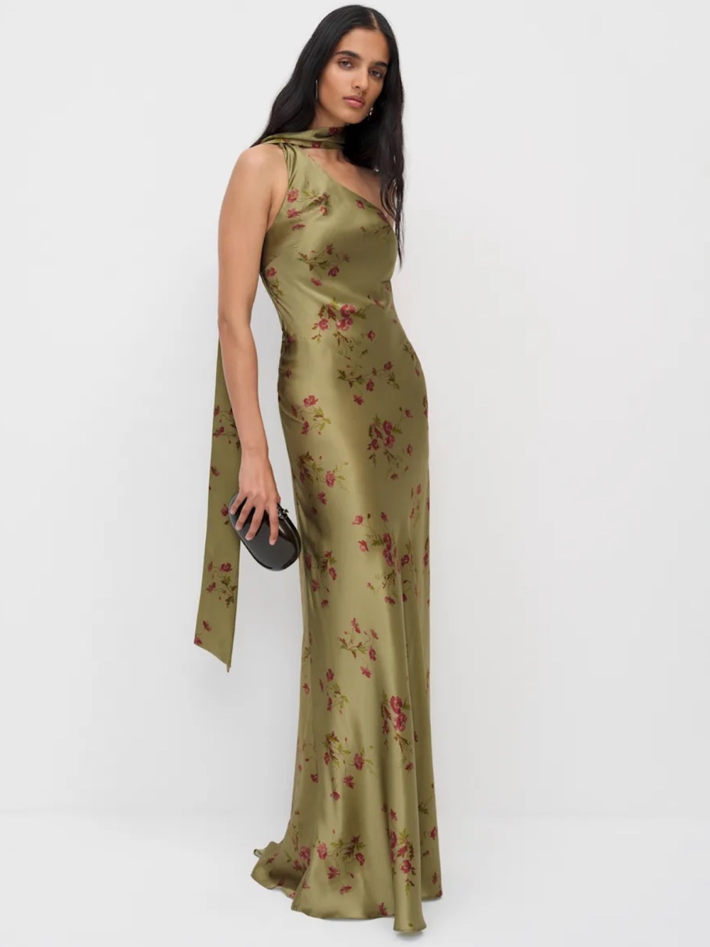 Reformation Jazzlyn Silk Dress